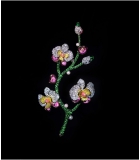 粉剛＿蘭花枝＿別 針