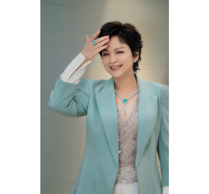 雙金影后 楊貴媚小姐和珍稀Paraiba的美麗邂逅！
